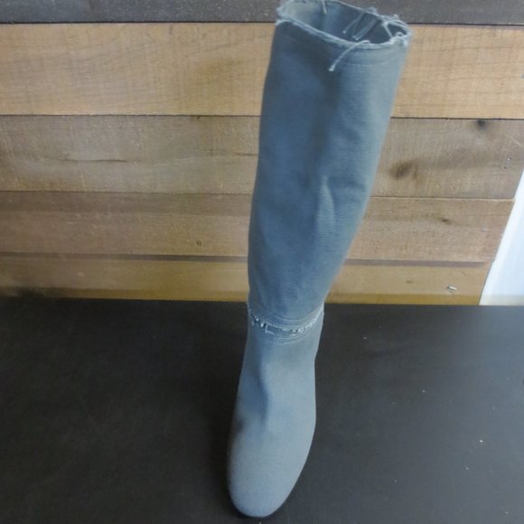 STELLA MCCARTHY HIGH HEEL FRAYED BOOT - LADIES EU 37 US 6.5 - Picture 6 of 6